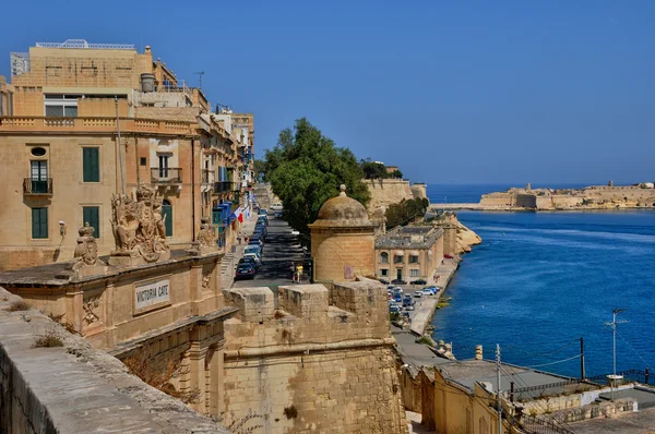 Мальта, прекрасному місті Валетта — стокове фото