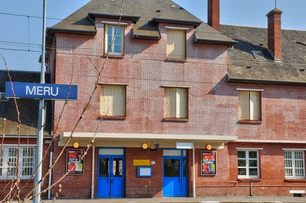 France,  Meru station in Oise — Stock Photo, Image