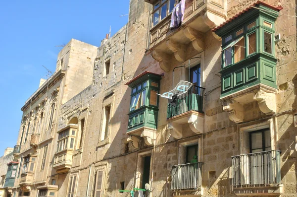 Malta, malowniczej miejscowości valetta — Zdjęcie stockowe
