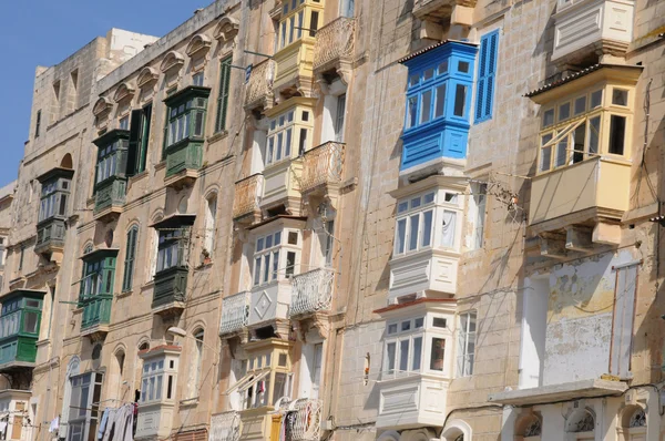 Malta, la pintoresca ciudad de Valetta —  Fotos de Stock