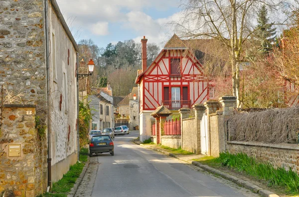 França, a aldeia de Fremainville — Fotografia de Stock