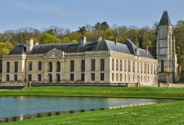 França, o castelo de Mery sur Oise — Fotografia de Stock