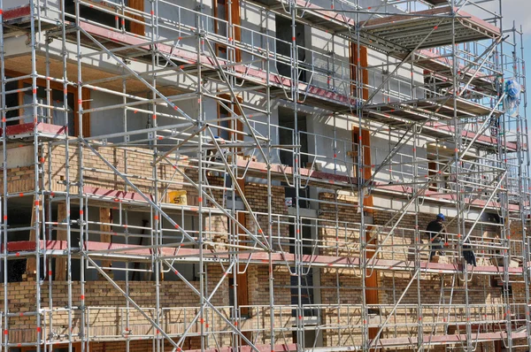 France, a building site in Les Mureaux — Stock Photo, Image