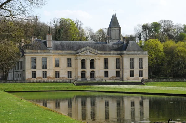 Francia, el castillo de Mery sur Oise —  Fotos de Stock