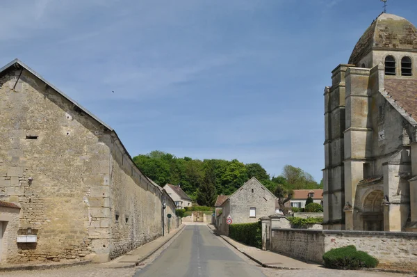 Francia, el pueblo de Guiry en Vexin en Val d Oise — Foto de Stock