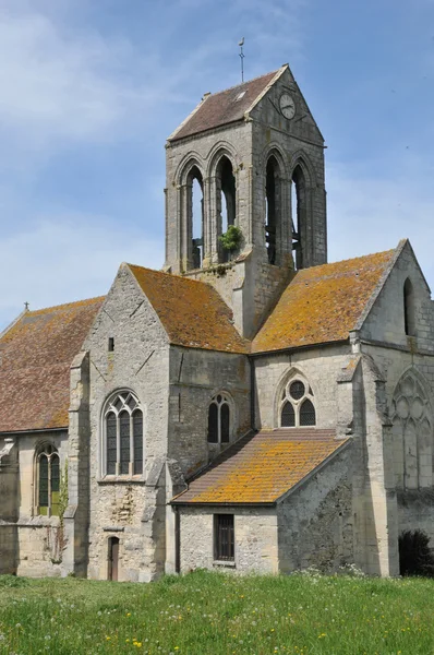 Franciaország, a festői falu clery en-vexin — Stock Fotó