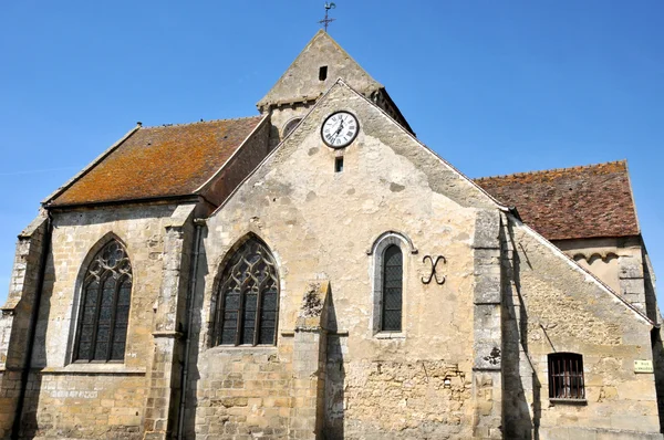 Francia, il villaggio di Seraincourt in Val d'Oise — Foto Stock