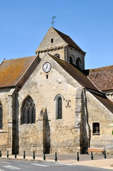 Fransa, val d seraincourt Köyü oise — Stok fotoğraf