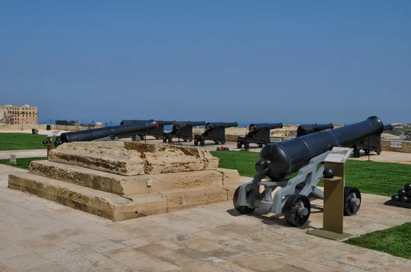 Malta, valetta pitoresk kenti — Stok fotoğraf