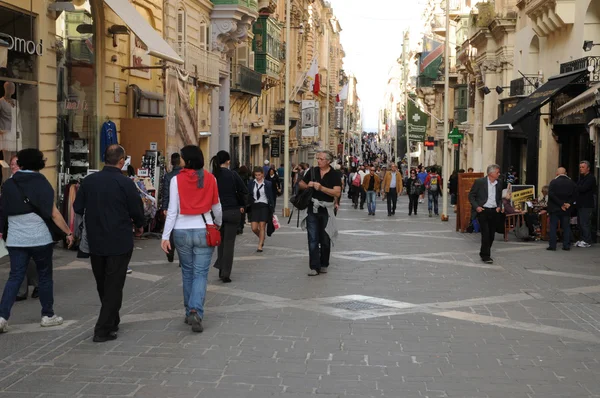 Malta, la pintoresca ciudad de Valetta — Foto de Stock