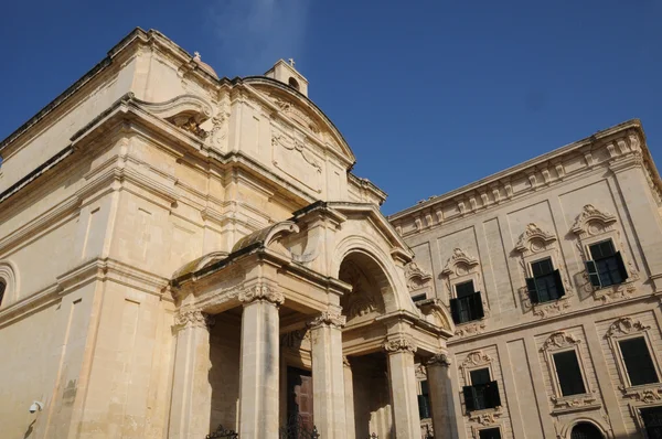 Malta, orașul pitoresc Valetta — Fotografie, imagine de stoc