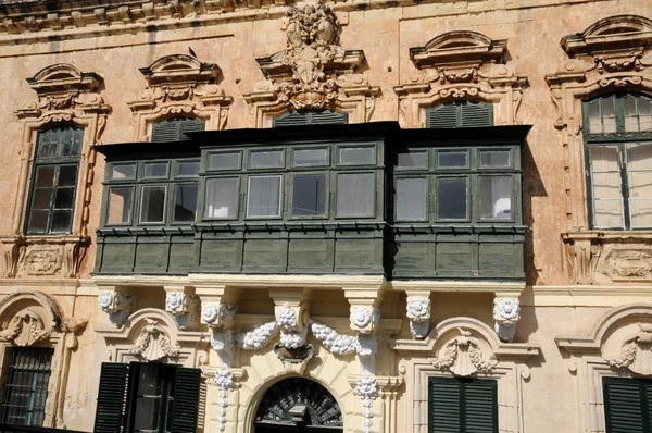 Malta, het schilderachtige stad van valetta — Stockfoto