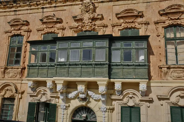 Malta, het schilderachtige stad van valetta — Stockfoto