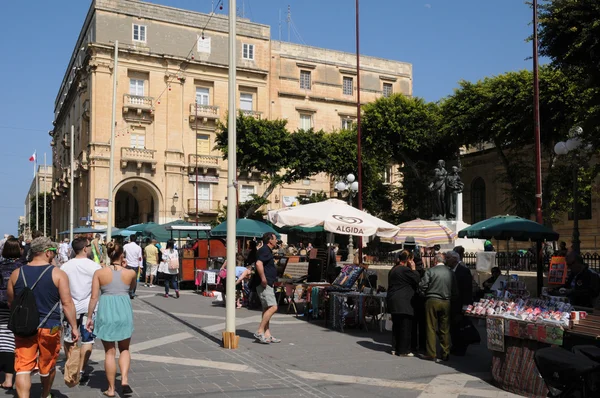 Malta, the picturesque city of Valetta — Stock Photo, Image