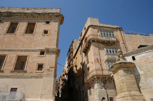 Malta, valetta pitoresk kenti — Stok fotoğraf