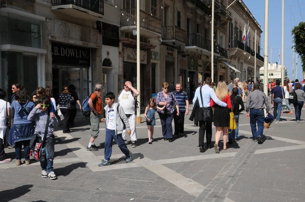 Malta, la pintoresca ciudad de Valetta — Foto de Stock