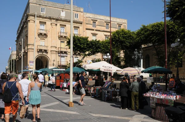 Malta, the picturesque city of Valetta — Stock Photo, Image