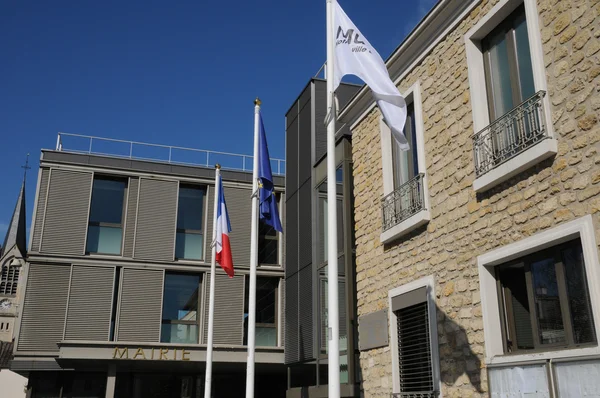 Francia, el ayuntamiento de Les Mureaux — Foto de Stock