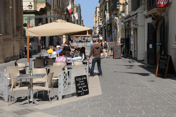 Malta, a pitoresca cidade de Valetta — Fotografia de Stock