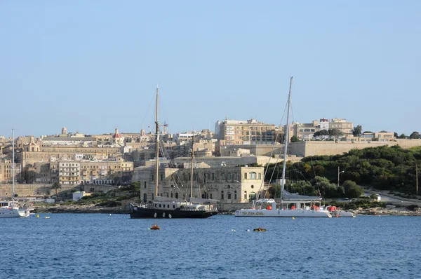 Malta, den pittoreska staden valetta — Stockfoto