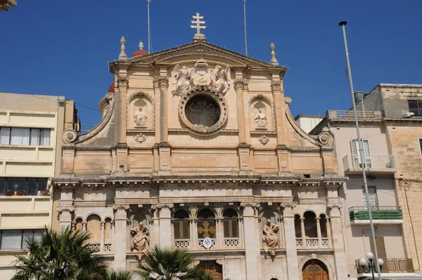 Malta, a pitoresca cidade de Sliema — Fotografia de Stock