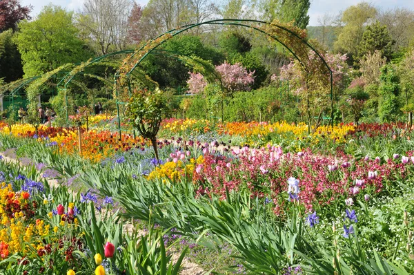 Eure, a casa Monet em Giverny na Normandia — Fotografia de Stock