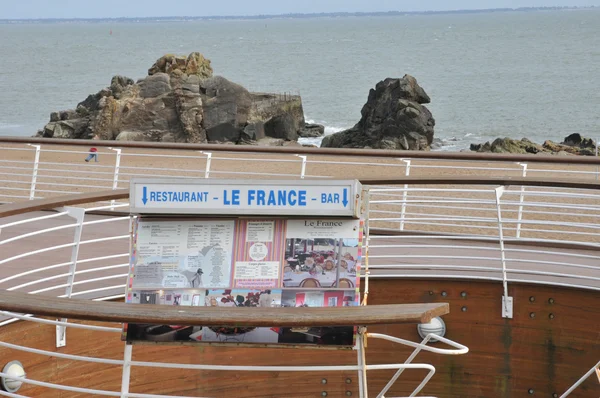 Frankreich, heiliger marc sur mer in loire atlantique — Stockfoto