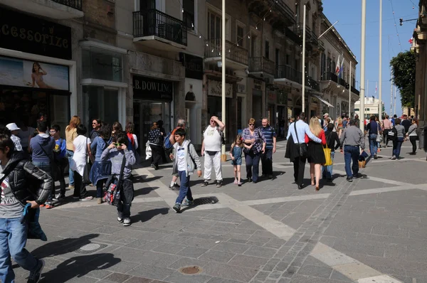 Malta, het schilderachtige stad van valetta — Stockfoto