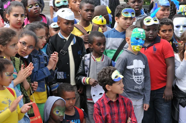 Perancis, karnaval anak-anak di Les Mureaux — Stok Foto