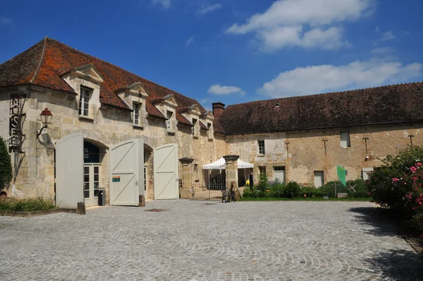 Frankreich, das alte Dorf desericourt — Stockfoto