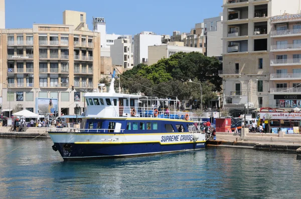 Malte, la ville pittoresque de Sliema — Photo