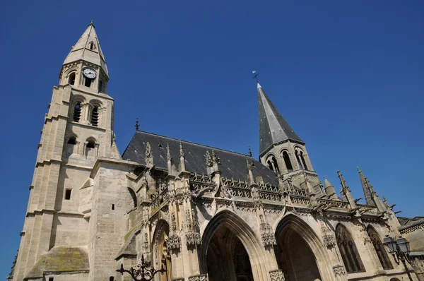 Frankrike, collegiate church av poissy i les yvelines — Stockfoto