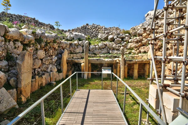 Malta, el pintoresco templo de Ggantija en Gozo —  Fotos de Stock