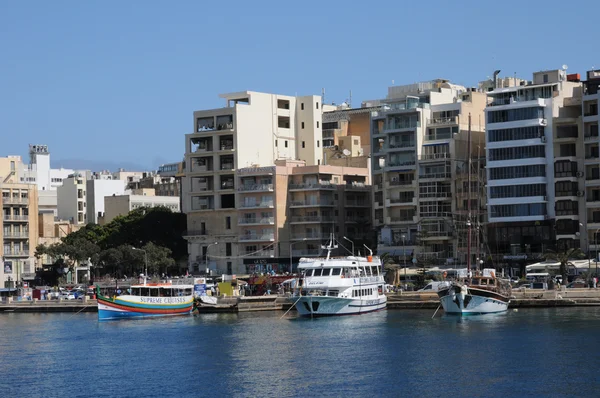 Malta, Teluk indah Valetta — Stok Foto