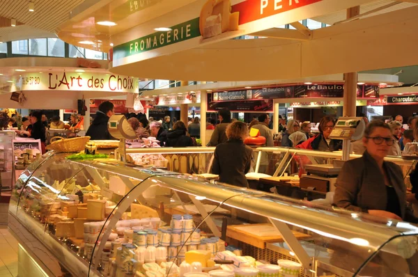 Pintoresco mercado de La Baule en el Loira Atlantique —  Fotos de Stock