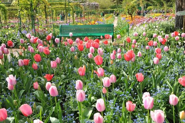 Eure, a casa Monet em Giverny na Normandia — Fotografia de Stock