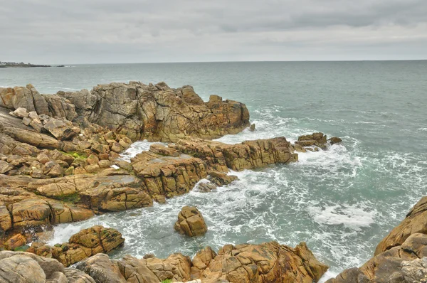 Bretagne, la cote sauvage batz sur Mer — Stok fotoğraf