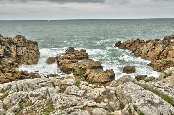 Bretagne, La Côte Sauvage à Batz sur Mer — Photo