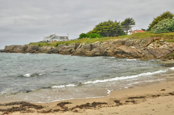 Bretagne, la cote sauvage i batz sur mer — Stockfoto