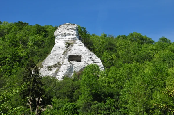 Francia, el pueblo de Haute Isle en Val d Oise — Foto de Stock