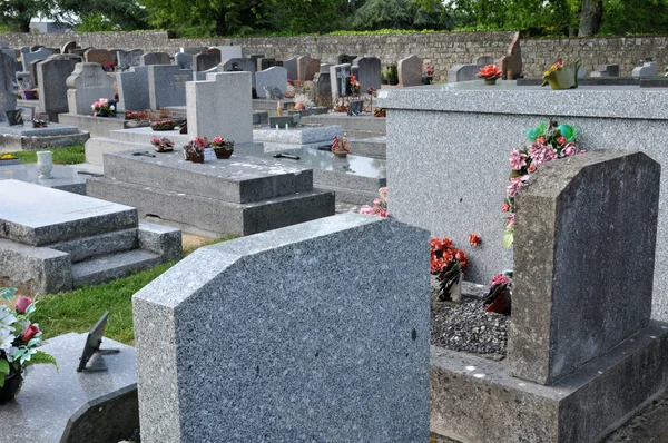 Friedhof von pornichet in loire atlantique — Stockfoto