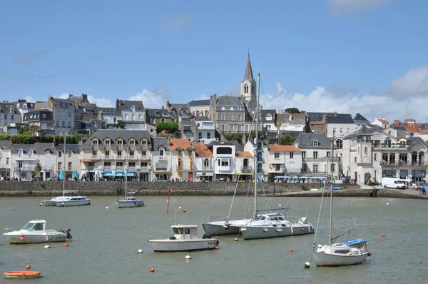 Pitoresca cidade de Pornic in Loire Atlantique — Fotografia de Stock