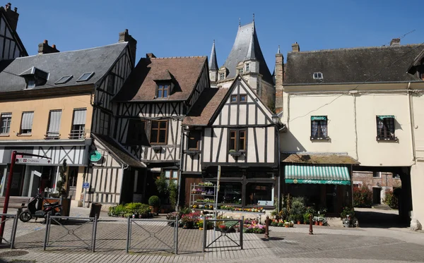 Ville pittoresque de Gaillon en Normandie — Photo