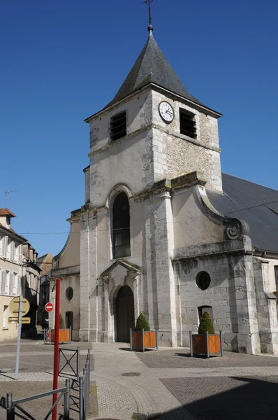 Ville pittoresque de Gaillon en Normandie — Photo