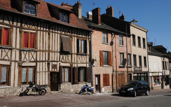 Picturesque city of Gaillon in Normandie — Stock Photo, Image