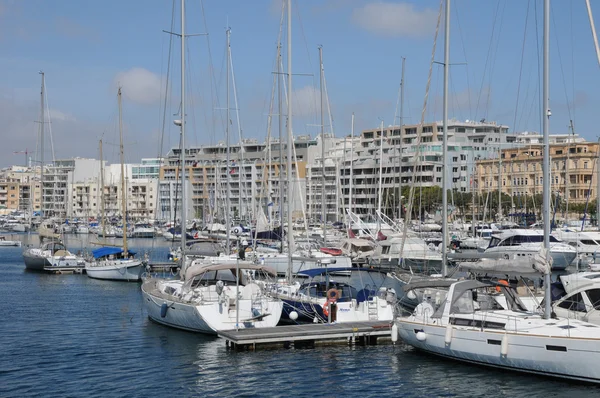 Malta, valetta pitoresk Körfezi — Stok fotoğraf