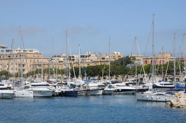 Malta, valetta pitoresk Körfezi — Stok fotoğraf