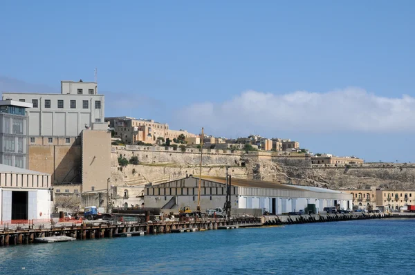 Malta, the picturesque bay of Valetta — Stock Photo, Image