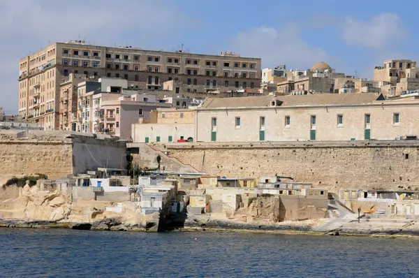 Malte, la baie pittoresque de La Valette — Photo