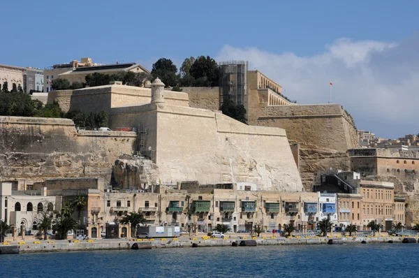 Malta, the picturesque bay of Valetta — Stock Photo, Image